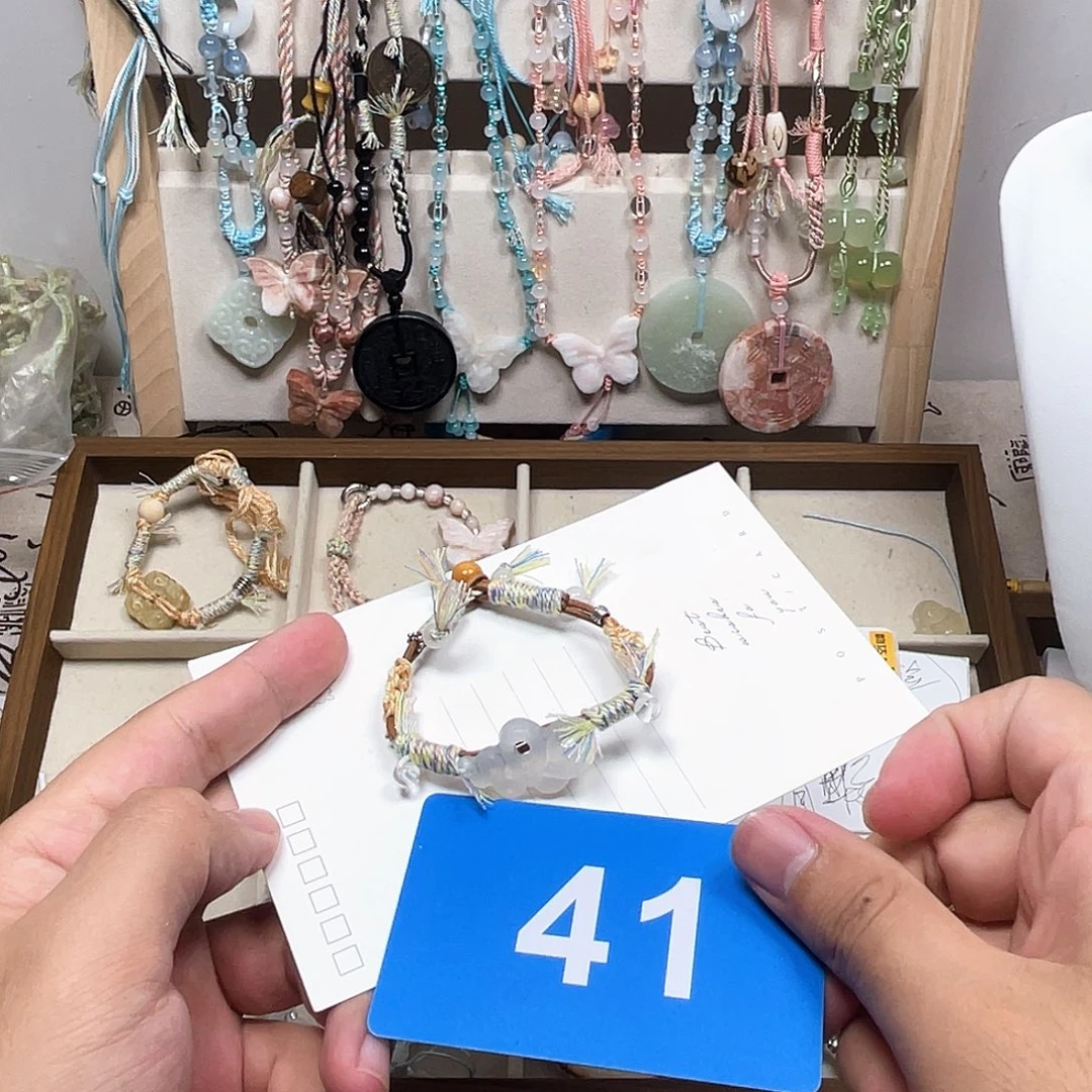 蛇纹石玉合金颈饰