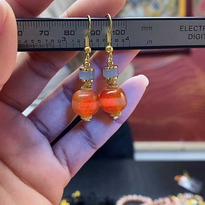 玛瑙/玉髓合金颈饰