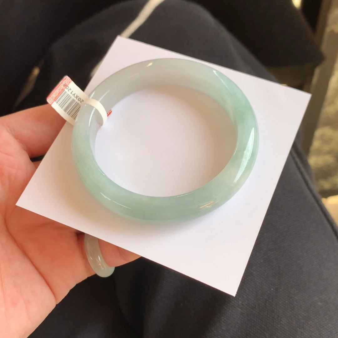 翡翠未镶嵌手镯59号56.5