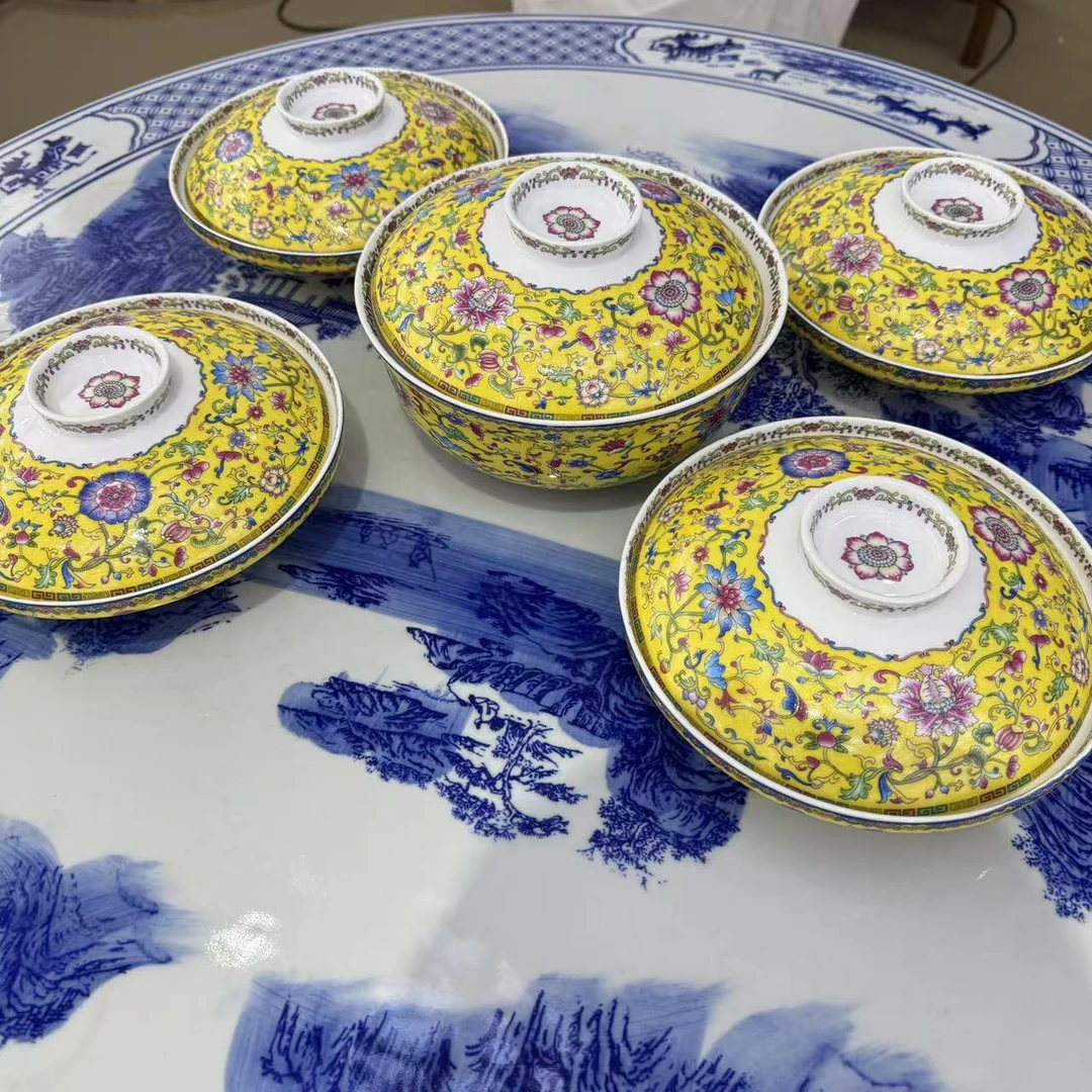 【孙建弘严选】万花帝王黄和合器套装