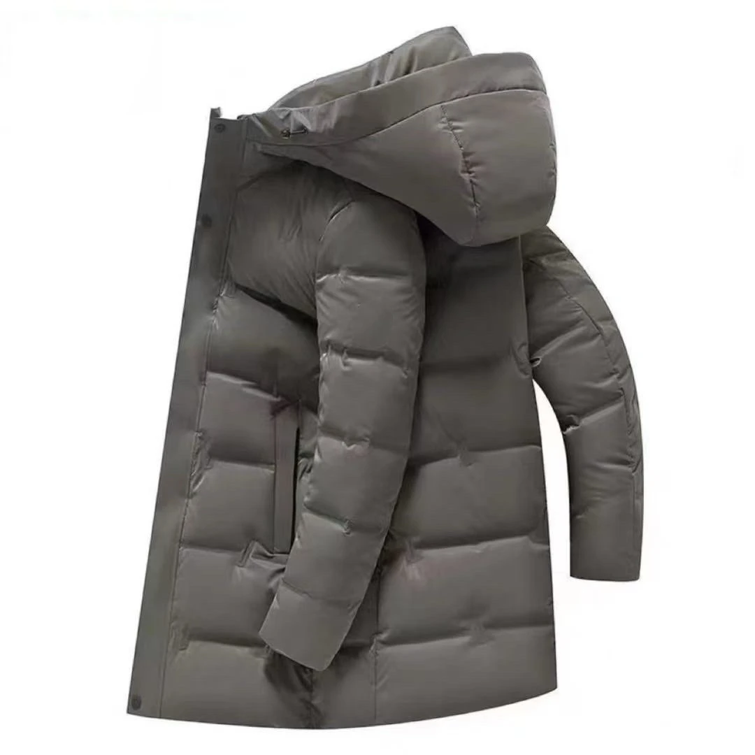 A166男士秋冬休闲百搭羽绒服  灰色