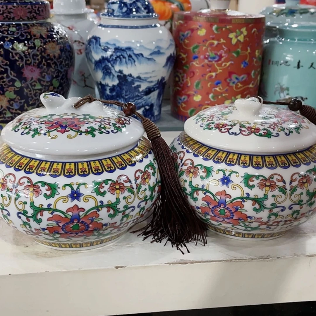 【闪购商品】罐陶瓷茶叶罐密封罐