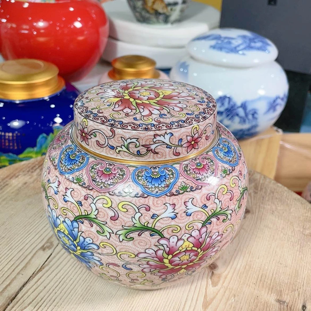 【闪购商品】罐陶瓷茶叶罐密封罐