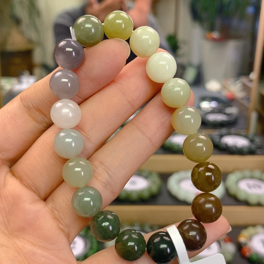 未镶嵌手串和田玉