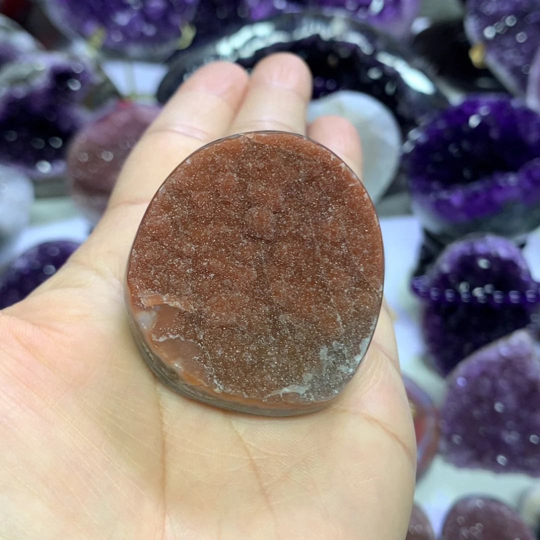 紫晶摆件未镶嵌水晶