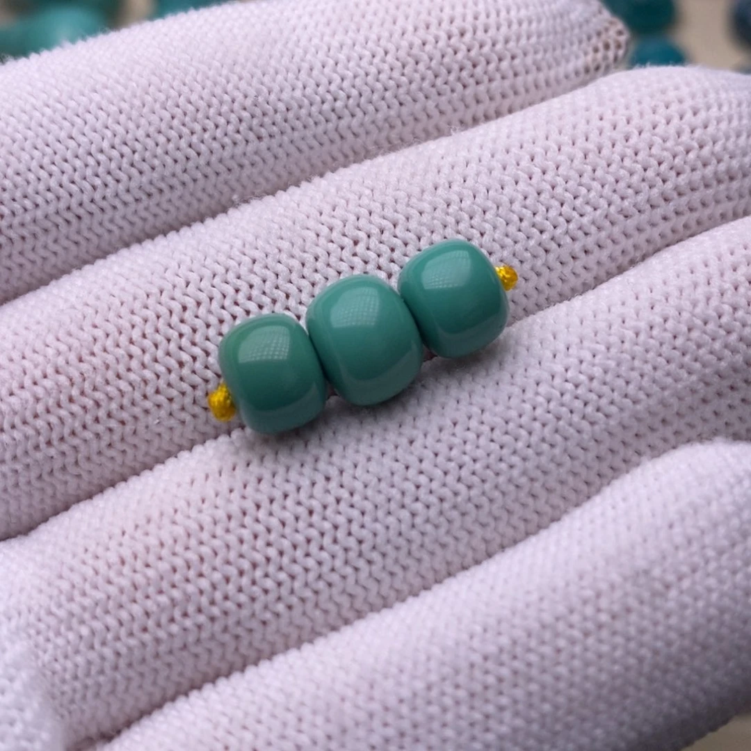 绿松石未镶嵌绿松石老型套装8.4-9.3