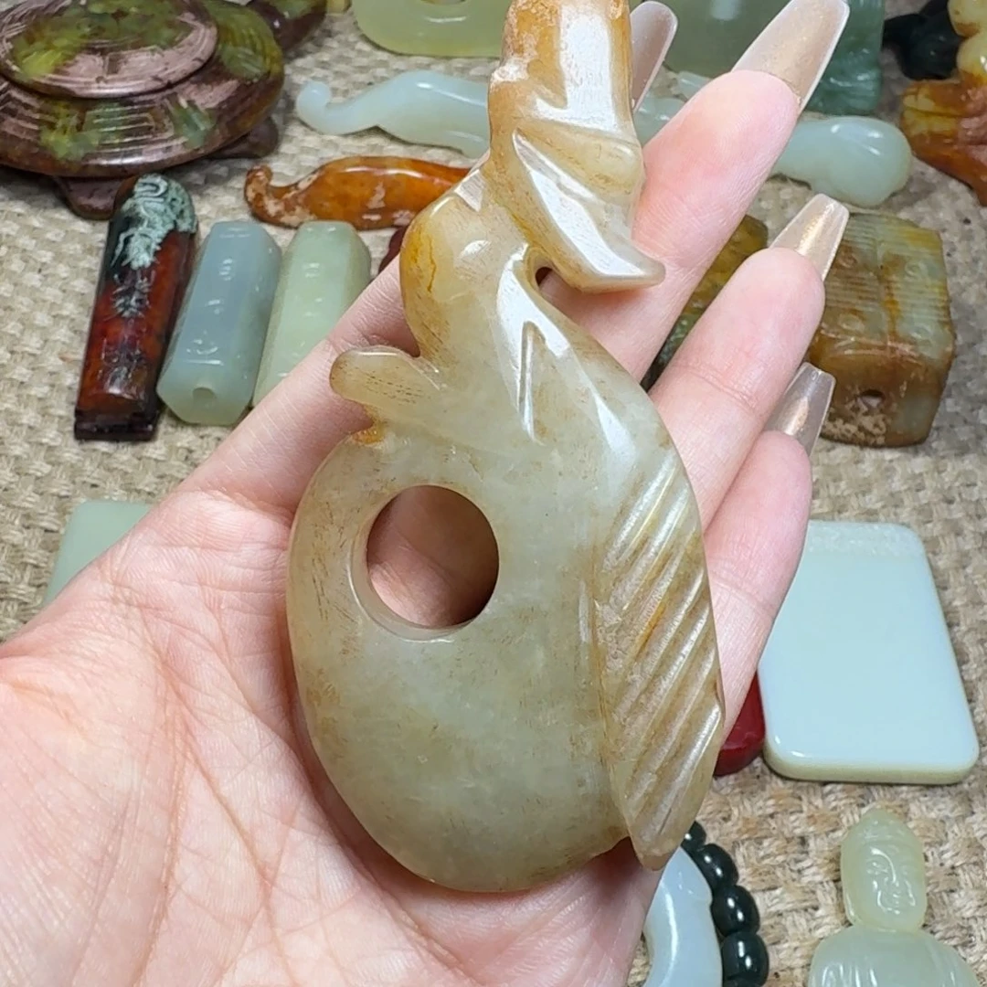 吊坠白玉菩提挂件