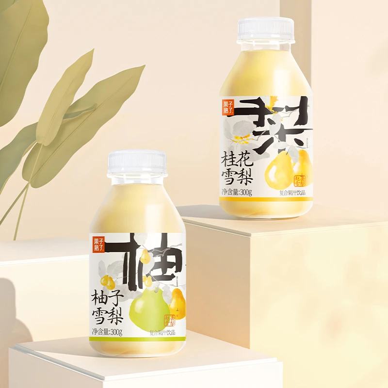 [临期26年3月到期]果子熟了桂花雪梨果汁炖梨饮品300ml*15瓶