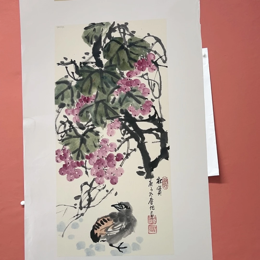 国画孔庆旭展览原作