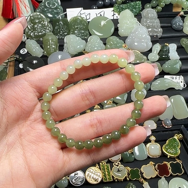 未镶嵌手串和田玉