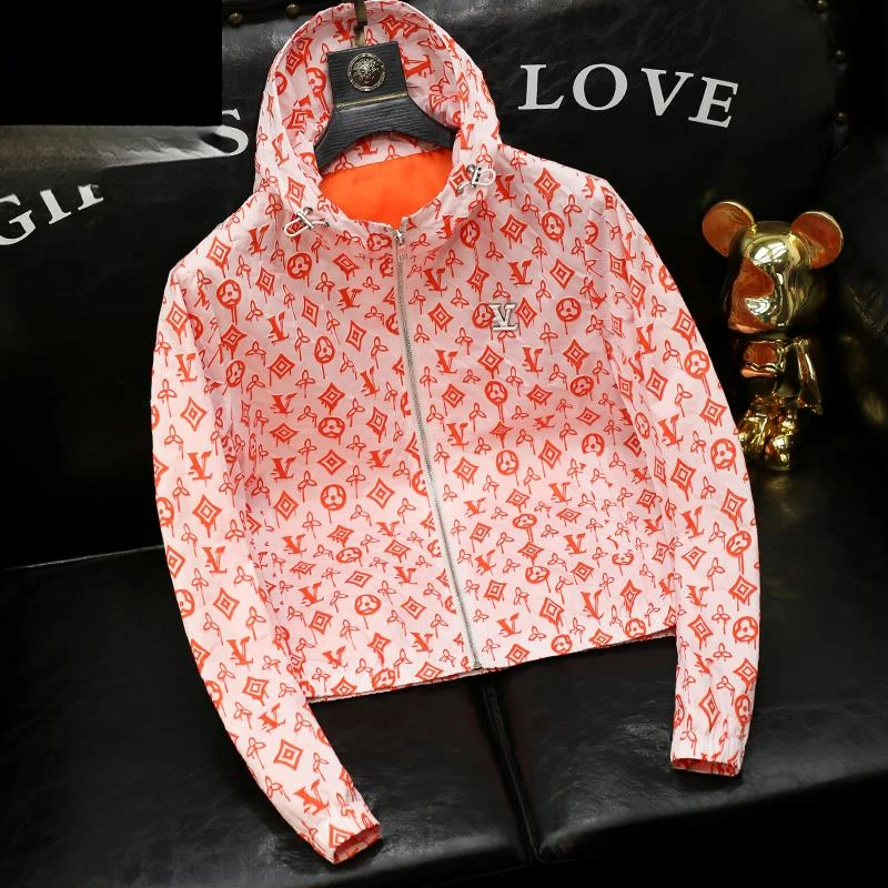 连帽夹克男士青年修身韩版设计感时尚痞帅男装大码休闲春春秋新款