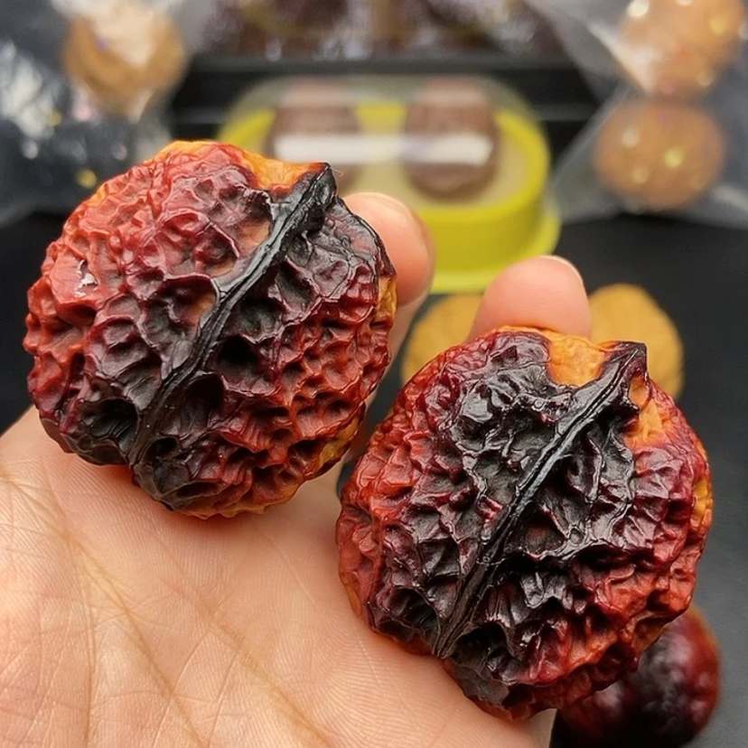 【闪购商品】把件文玩核桃38尺铁绣球