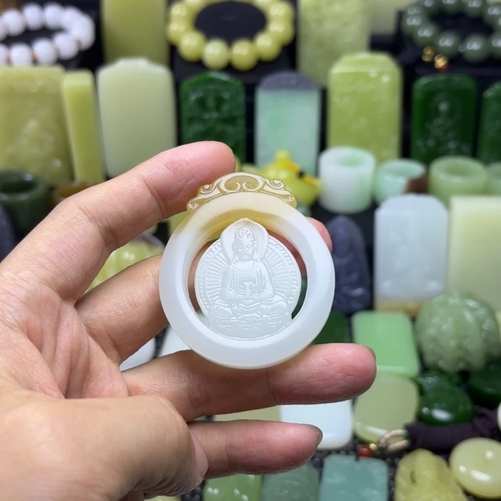 【闪购商品】和田玉未镶嵌颈饰用****2