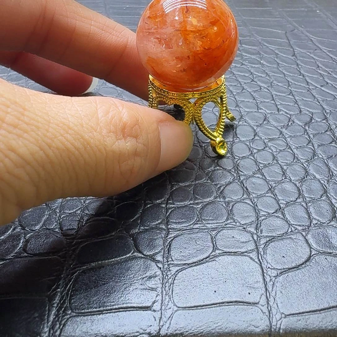 水晶珠宝半成品未镶嵌浇花球