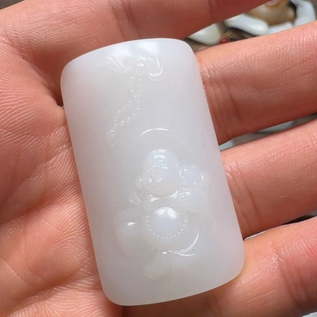 和田玉（白玉）未镶嵌颈饰