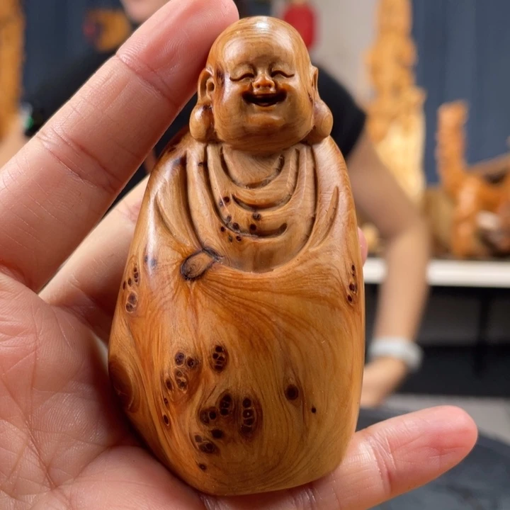 柏木（崖柏）手把件