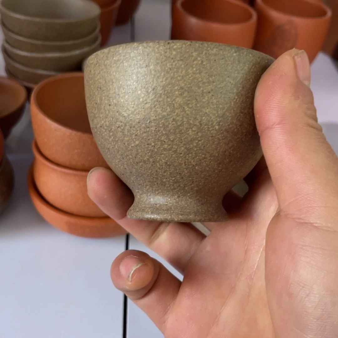 紫砂茶壶降坡主人杯气微瑕