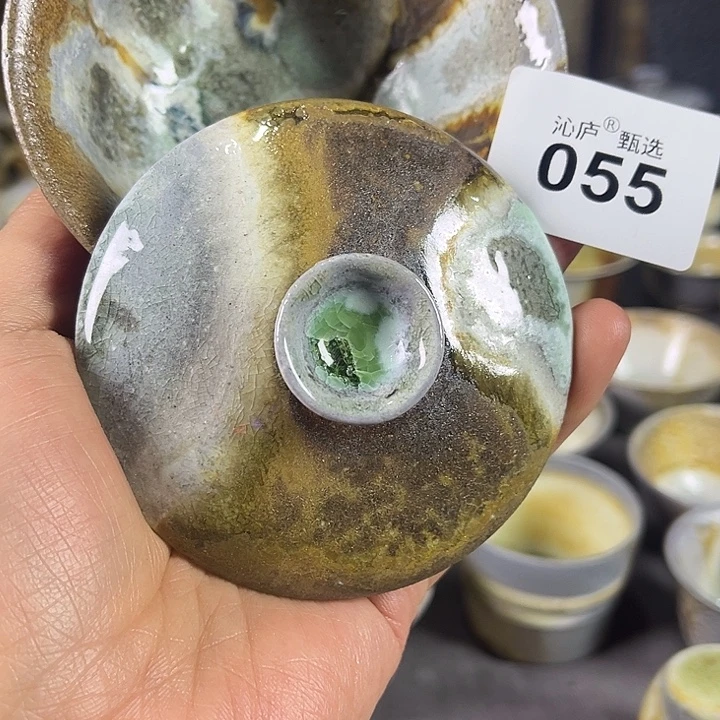 沁庐柴窑古法柴烧全手工茶具