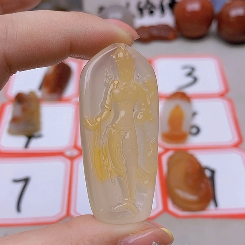 【闪购商品】玛瑙/玉髓未镶嵌珠宝半成品善***品