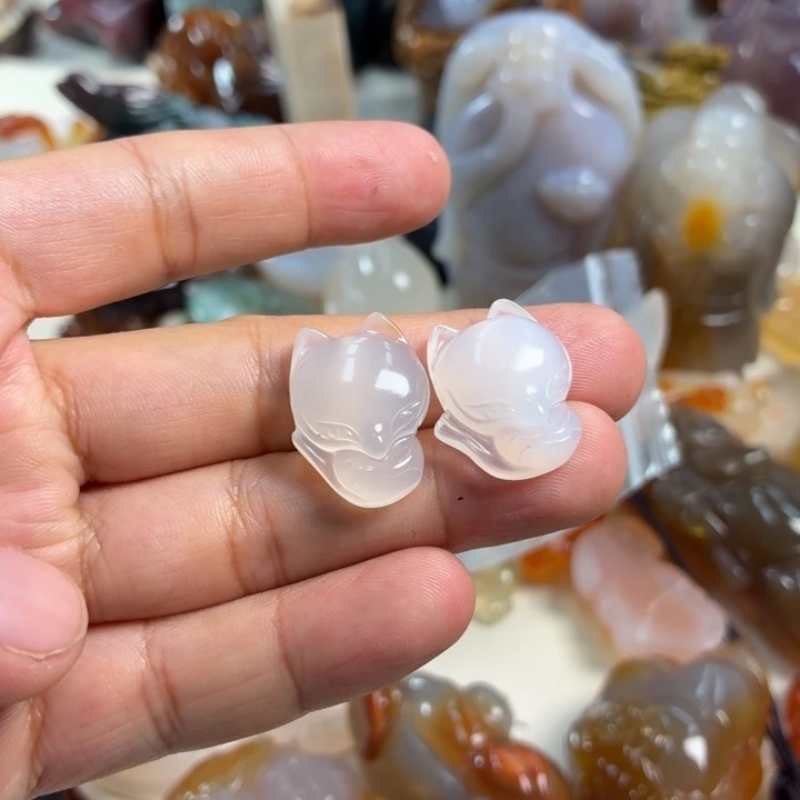 玛瑙/玉髓未镶嵌吊坠(不含链)