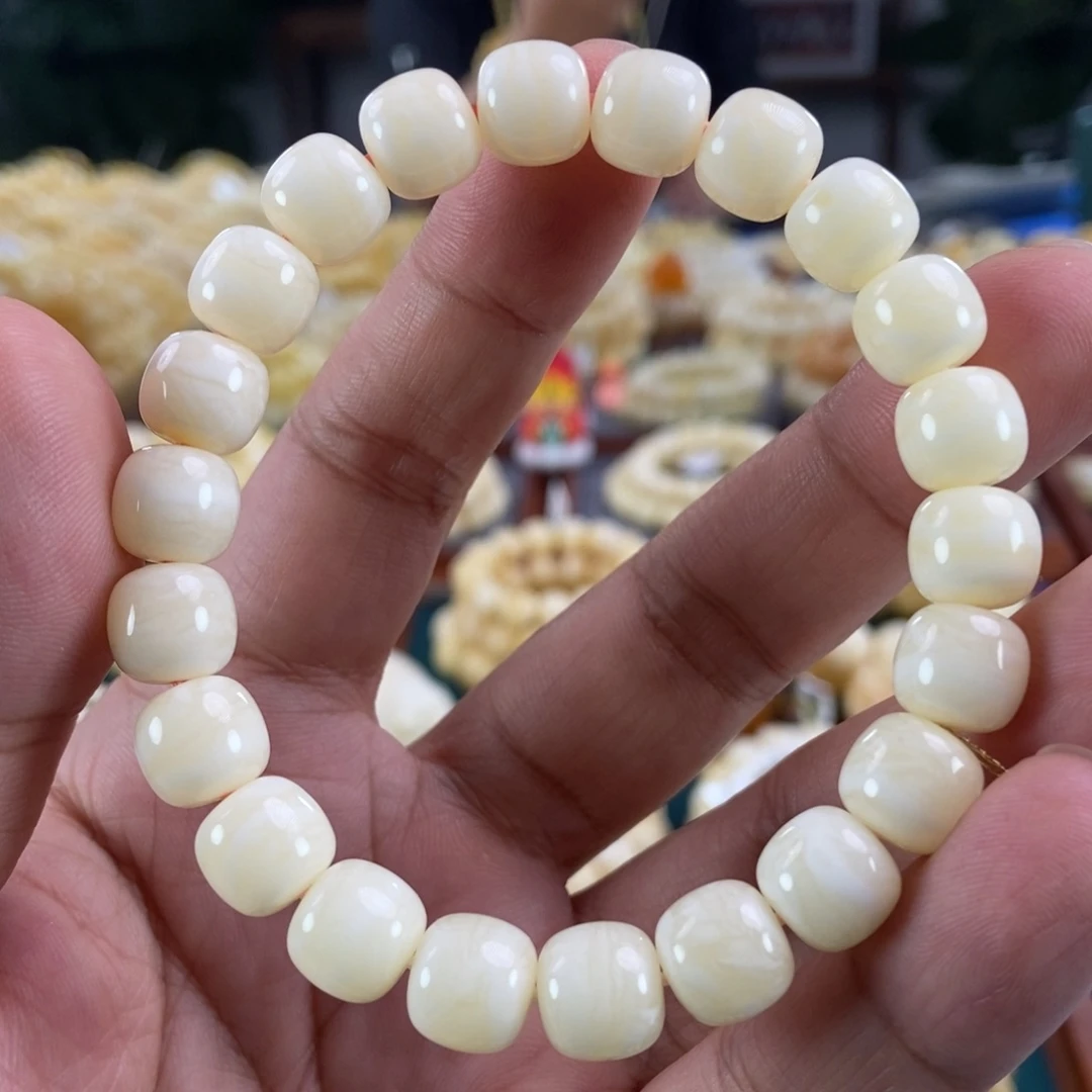 未镶嵌琥珀珠宝奇石10+白蜡同料串13.76