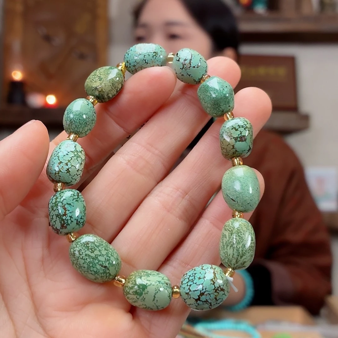 未镶嵌绿松石珠宝奇石