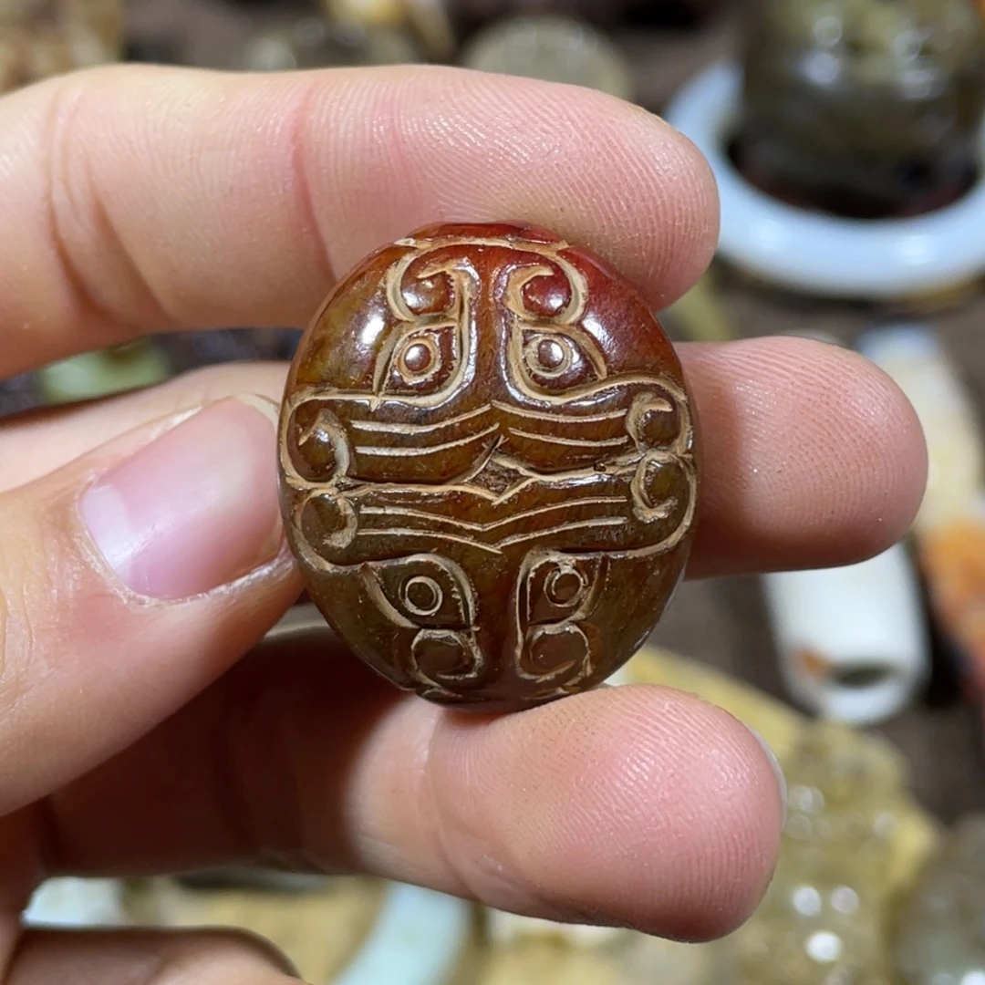 和田玉吊坠(不含链)未镶嵌