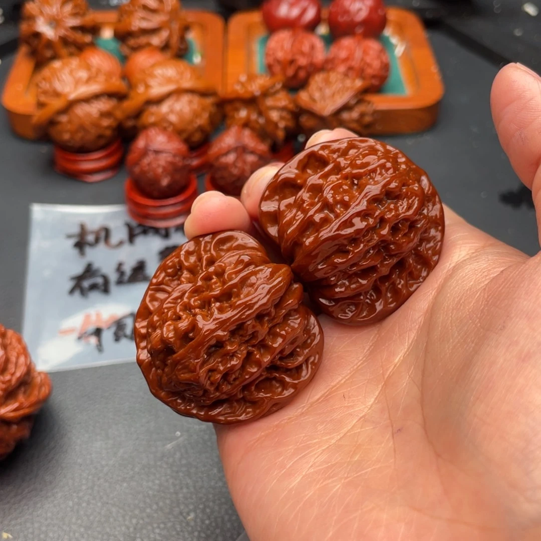 文玩核桃把件四座楼