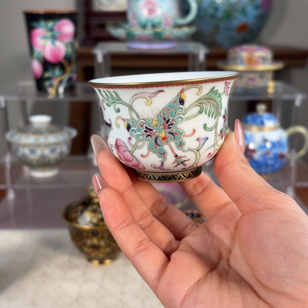 纯手工手绘 高端茶器