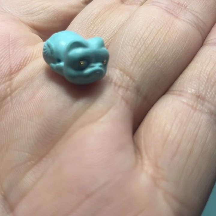 未镶嵌绿松石珠宝半成品