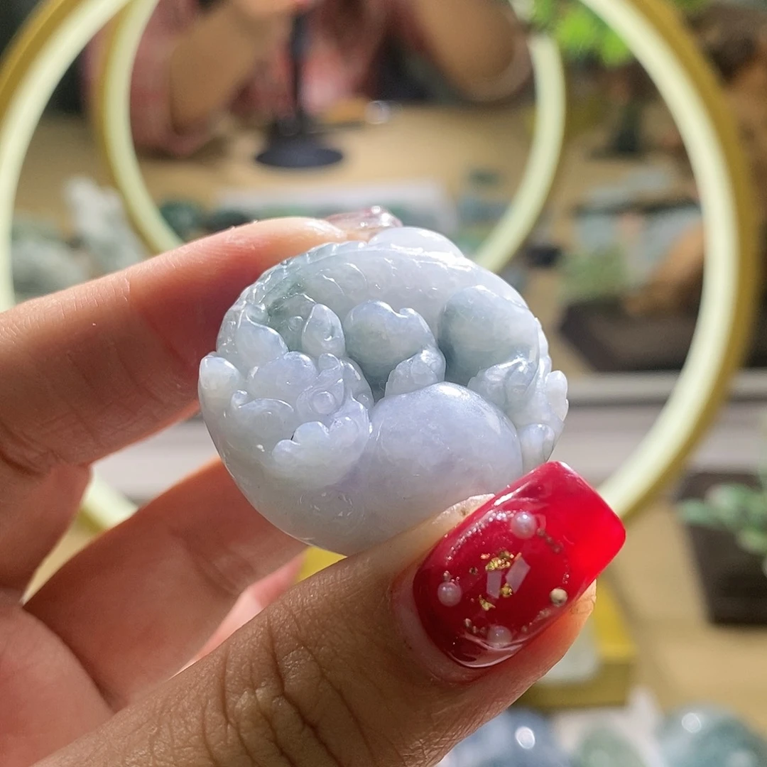 【闪购商品】翡翠颈饰未镶嵌貔貅