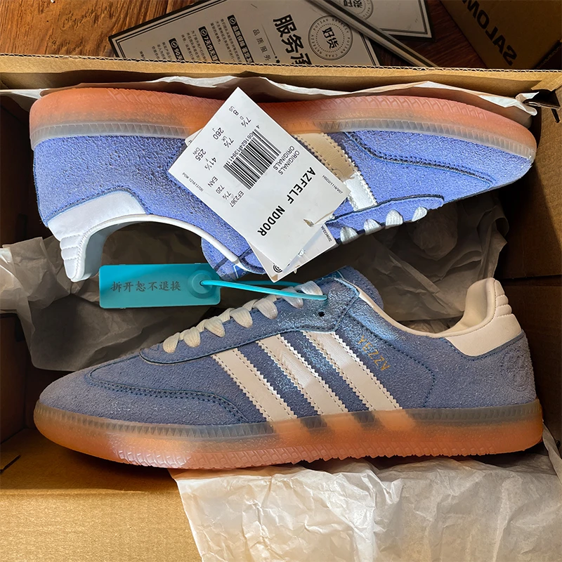正品官方高端蓝色德训鞋美式男女款2025新款运动百搭情侣休闲板鞋