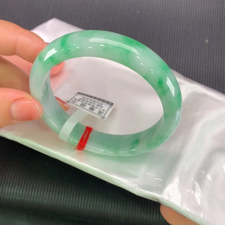 未镶嵌手镯翡翠正圈58