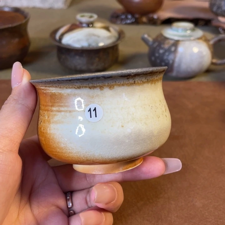 幸****酪景德镇柴烧主人杯11