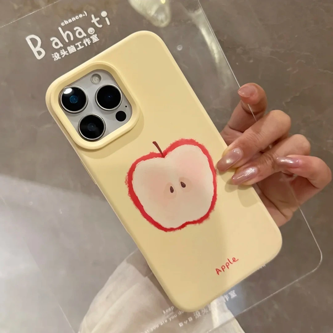 奥菲顿夏日多巴胺水果适用iPhone16/15pro手机壳14苹果13糯米1211