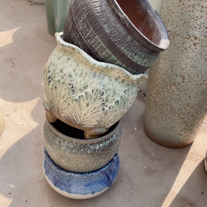 紫砂花盆0306瑕——0瑕