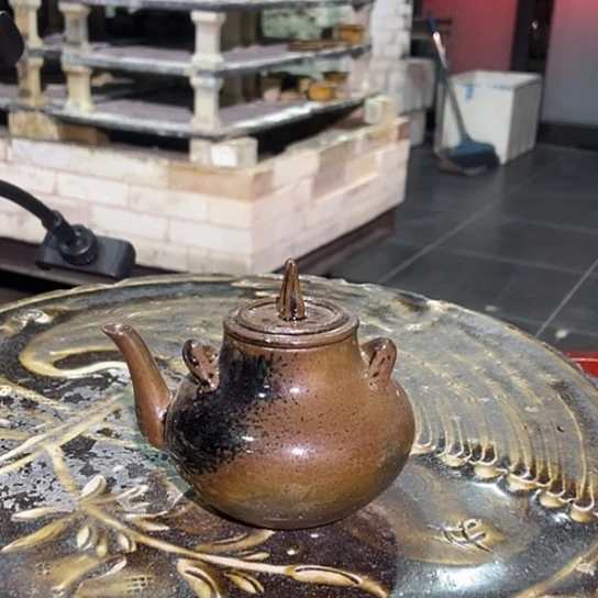 茶壶紫砂柴烧紫砂