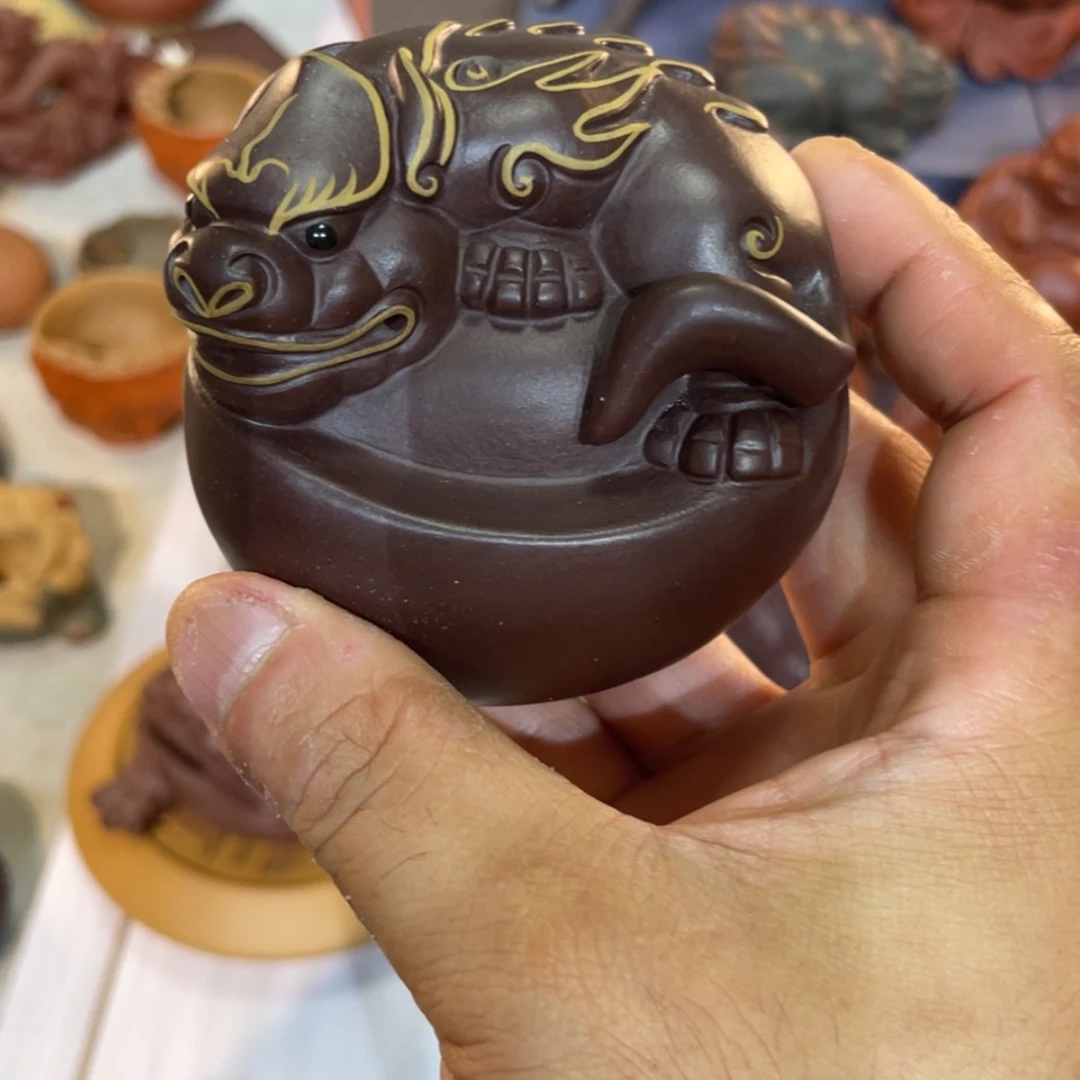 【闪购商品】紫砂茶宠秋*元宝貔貅