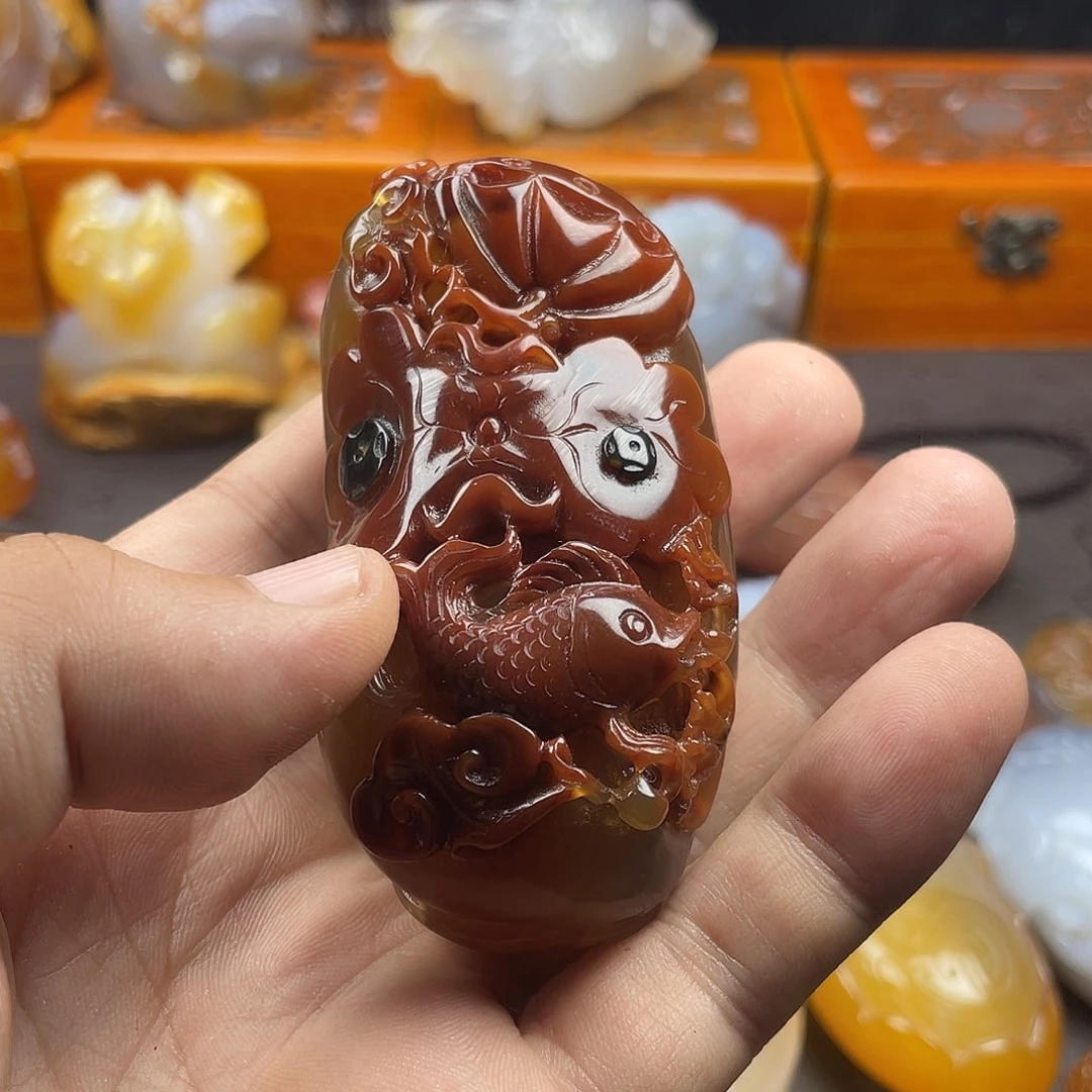 玛瑙/玉髓摆件未镶嵌用****0