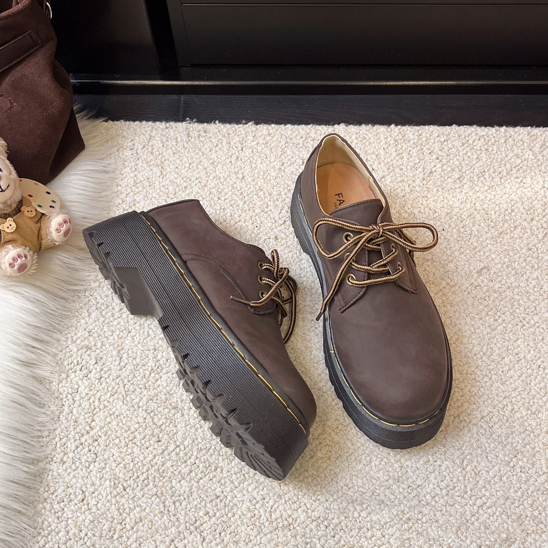 3MER 厚底英伦风小皮鞋