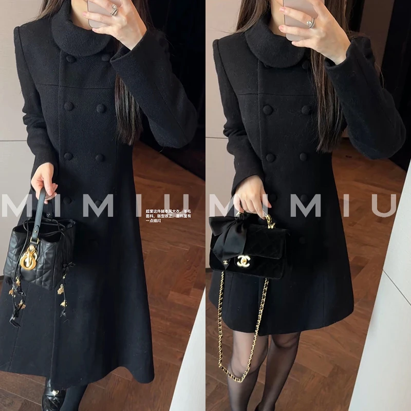 【mimius】P 奥本海默 赫本风优雅不规则立领收腰外套 G09360