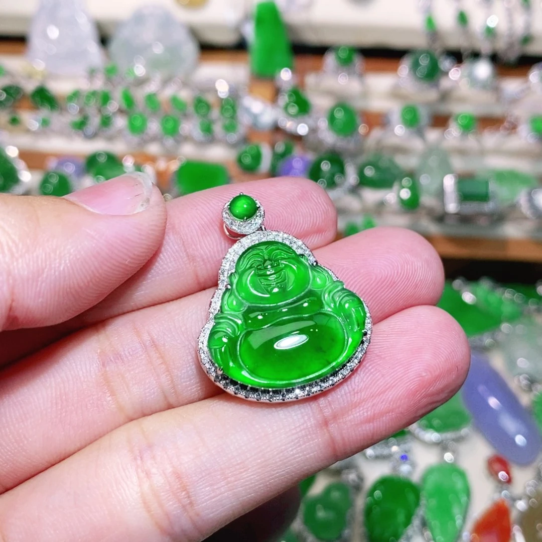 【闪购商品】未镶嵌挂件翡翠Z**g裸石