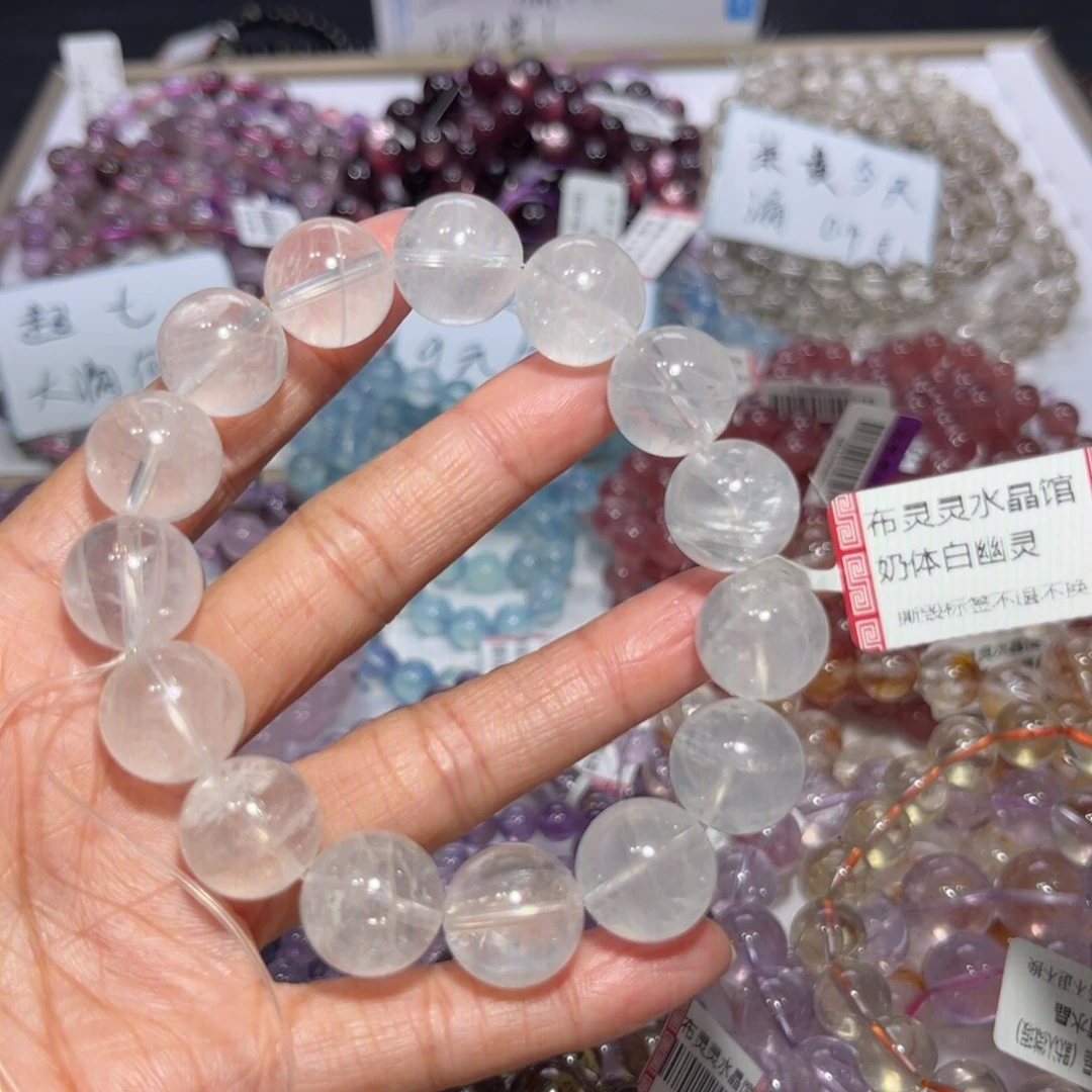 水晶手串未镶嵌14m