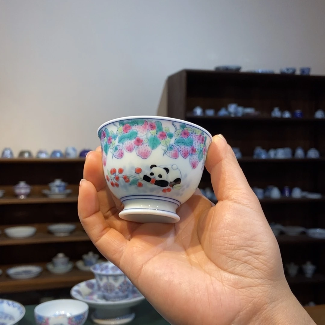 杯w冉月观隐熊猫树莓杯