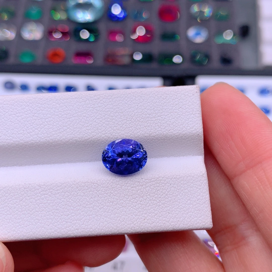 坦桑石未镶嵌珠宝半成品