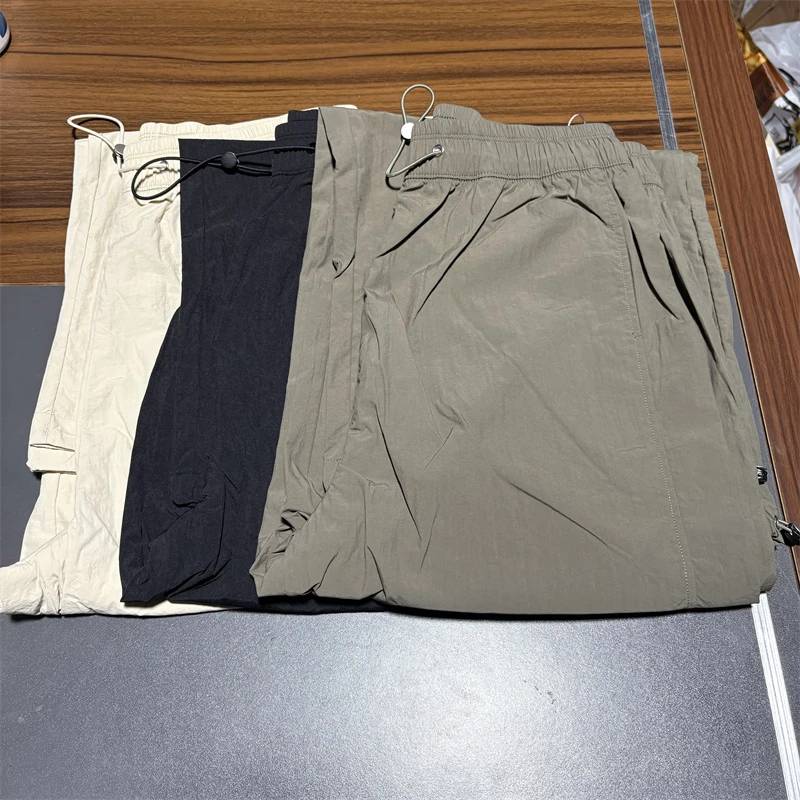 夏季女休闲裤 工装直筒裤 可收脚