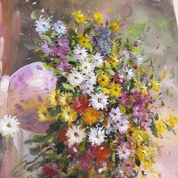 油画恭喜一直一直影子