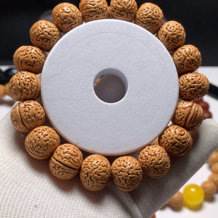 桃核手串密纹南瓜桃核手串