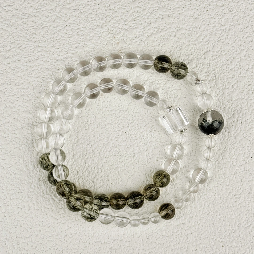 【锦绣前程】水晶手串 （天然珠宝多样性发其一）