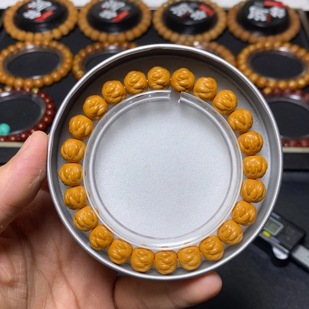 手串猴头核桃全品精工细作吞金兽 尺寸10左右 单号153